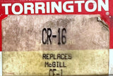 Torrington CR-16 Cam Follower 1.0000" Diameter 1.6563" Width