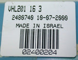 Up to 4 New Valenite V-Cut Tool Holder for parting and grooving No. VHL201 16 3