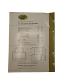 Buffalo Forge Company- No. 1 RPMSTER Bulletin 3257-C