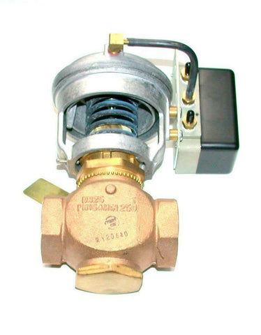 New Johnson Controls  VG7441NT + 3008EP  Diaphragm Actuator W/Valve 1" NPT