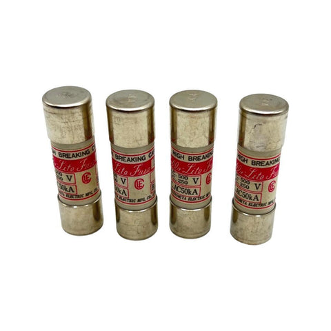 Lot of (4) Utsunomiya Cello Lite Fuse PC1F 30A 250V High Breaking Capacity