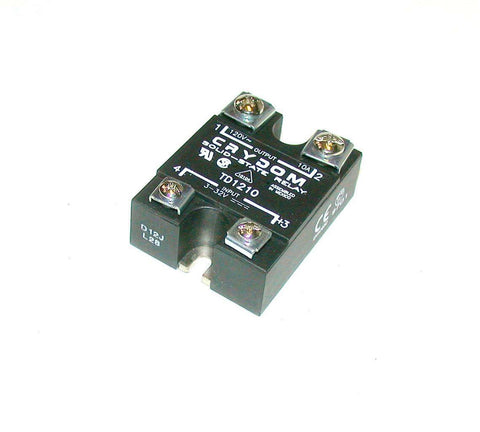 CRYDOM  TD1210   SOLID STATE RELAY 120 VAC 10 AMP 3-32 VDC LOGIC