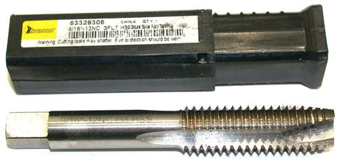 Interstate 9/16"-12 NC 3-Flute High Speed Steel Plug Tap 63328306 New