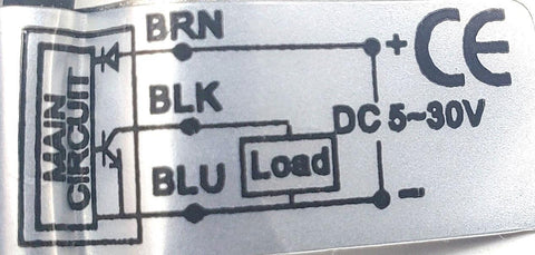 Mindman PNP Reed Switch Proximity Sensor 5-30VDC