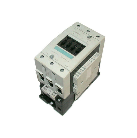 SIEMENS 3-POLE MOTOR STARTER RELAY MODEL 3RT1045-3AK60 (3 AVAILABLE)