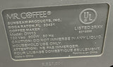 Mr. Coffee DW13 12-Cup Programmable Coffee Maker 900 Watts 120 VAC