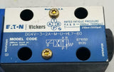 Vickers DG4V-3-2A-M-U-HL7-60 Solenoid Valve 3000 PSI (10 Available)