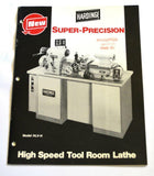 HARDINGE HLV-H HIGH SPEED TOOL ROOM LATHE BROCHURE