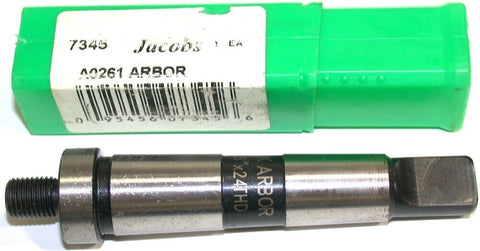 Up to 2 New Jacobs Arbor A0261 #2 Morse Taper To #3/8" x 24 - 2MT/3/8" x 24