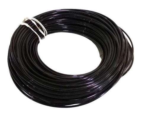 SMC TIUB07 Black Polyurethane Tubing 1/4" Tube O.D. HWX 100 Ft. Length
