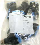 Lot of 10 New Festo QSY-G3/8-12 Push-in Y-fittings 186187
