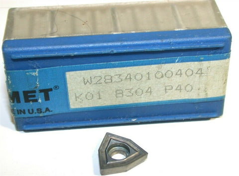 Lot of 7 New Komet Indexable Carbide Drilling Inserts W28 340100404