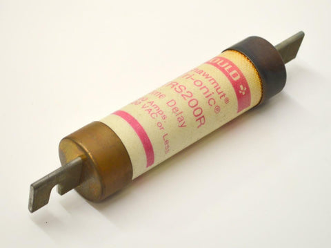 GOULD SHAWMUT  TRS200R  TRI-ONIC TIME DELAY FUSE 600 VAC 200 AMP