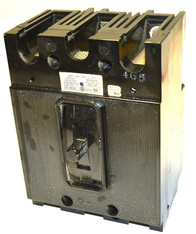 SIEMENS ITE FH-31320 3-POLE CIRCUIT BREAKER 20 AMP 480 VAC