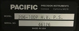 PACIFIC PRECISION INSTRUMENTS 206-10DP HIGH VOLTAGE POWER SUPPLY - SOLD AS IS