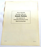 HARDINGE DSM59R HIGH SPEED PRECISION BROCHURE