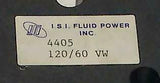 New ISI Fluid Power Inc.  4405  Solenoid Valve 24 VDC 1/4 NPT