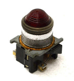 Cutler-Hammer 10250T Red Pilot Light 120 Volts (2 Available)