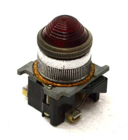Cutler-Hammer 10250T Red Pilot Light 120 Volts (2 Available)