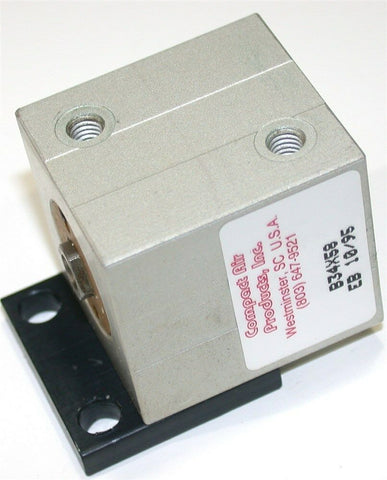 UP TO 2 NEW COMPACT AIR 5/8" STROKE PANCAKE 3/4" BORE PNEUMATIC CYLINDERS B34X58