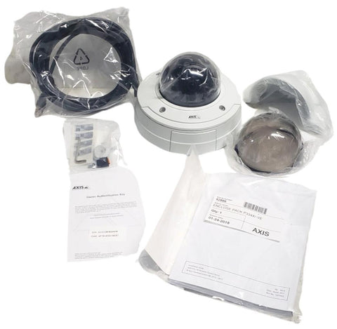 Axis P3367-VE Network Security Camera 0407-501-03 Vandal-Resistant Fixed