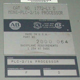 Allen Bradley  1772-LX D  MINI-PLC-2/16 Processor Firmware Rev. F Series D