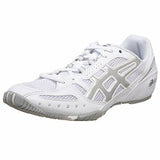 NEW WOMEN'S ASICS NSG CHEER 2 CHEER SHOE WHITE/SILVER QQ75A SIZE 4
