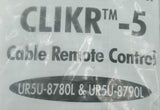 Spectrum CLIKR-5 Cable Remote Control Replacement UR5U-8780L/UR5U-8790L