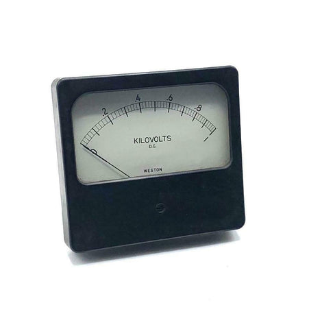 Weston 0-1.0 Kilovolts DC Panel Meter