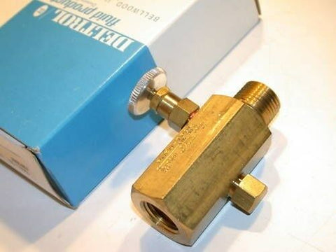 UP TO 10 10 DELTROL 1/2" BRASS PNEU-TROL FLOW VALVES FMF30B