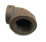 Cast Iron 90 Degree Reducing Elbow 1-1/4" x 1"