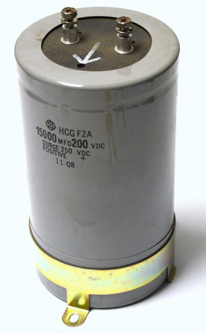 Hitachi / Fanuc HCGF2A Capacitor 1500MFD 200VDC