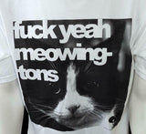 Anvil Men's Deadmau5 Deadmouse F*ck Yeah Meowing Tons Cat Graphic Shirt Size L
