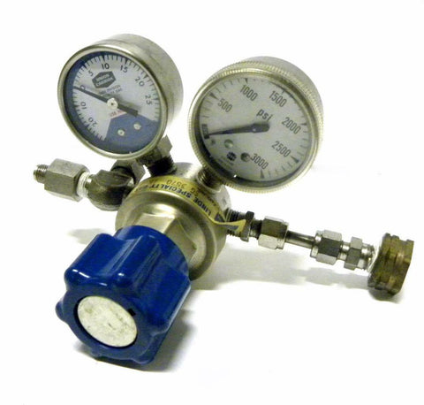 UNION CARBIDE CORP. LINDE SG-3570-15 GAS PRESSURE REGULATOR