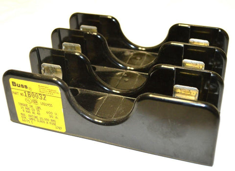 BUSS 1B0032 FUSE HOLDER 600 VOLT 30 AMP