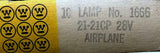 Westinghouse 1666 Miniature Light Bulbs 28 Volts Box Of 10