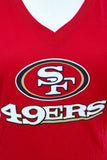 Nike Dri-Fit Women's San Francisco 49ers Red Short Sleeve Shirt Size Medium