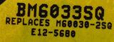 Lot of (2) Buss BM6033SQ 3-Pole Fuseholder M60030-2SQ 600V 30A