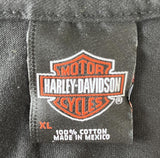 Harley Davidson Motorcycle Men's Legend Ride Hard Graphic Black Shirt Size XL