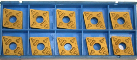 Lot of 10 New Valenite Indexable Diamond Turning Insert CNMG 432 GF SV315