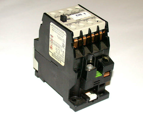 5 SIEMENS CONTROL RELAYS MODEL 3TH8040-0A