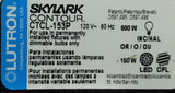 Lutron Skylark CTCL-153P 3 Way Light Dimmer Switch 120V 60HZ 600W/150W Bulbs