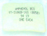 New Amphenol  97-3106B-16S  Circular Split Shell Connector Size 16