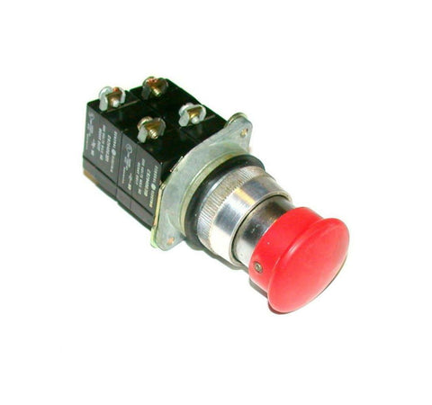 GENERAL ELECTRIC  CR2930U310  CR2840U301  RED E-STOP MOMENTARY PUSHBUTTON