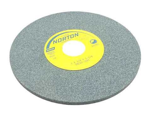 Norton 39C80-J8VK Toolroom Grinding Wheel 7" x 1/4" x 1-1/4" 80 Grit 3600 RPM