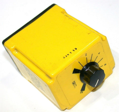 POTTER & BRUMFIELD TIMER .1 - 10 SECONDS 120VAC CDB 38-70014