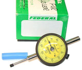 1" Long Range Federal Dial .01MM Indicator Speed Read Revolution Counter SP6IS