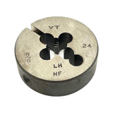Greenfield Industries 23216 Carbon Steel Round Adjustable Die 1-1/2" OD x 1/2" W