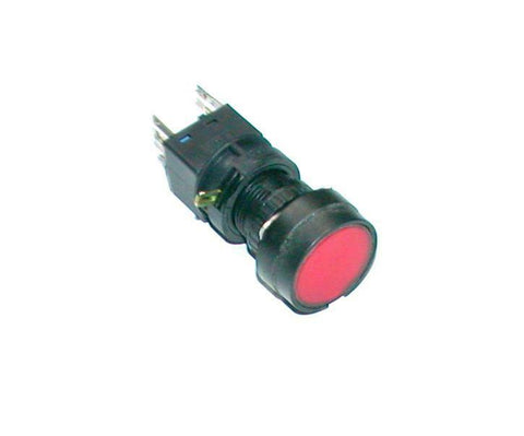 IDEC HA-C14  RED MOMENTARY PUSHBUTTON 1 N.O. 1 N.C. CONTACTS