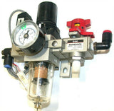 SMC Air Regulator Filter Lock-out Pressure Switch 1/8" NPT Assembly AW2000